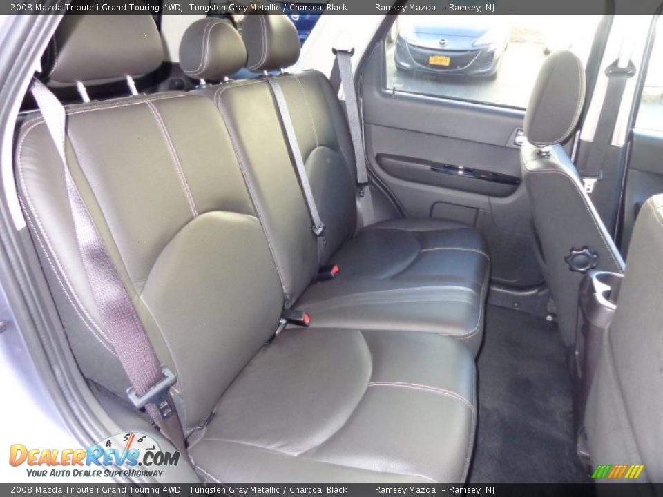 2008 Mazda Tribute i Grand Touring 4WD Tungsten Gray Metallic / Charcoal Black Photo #13