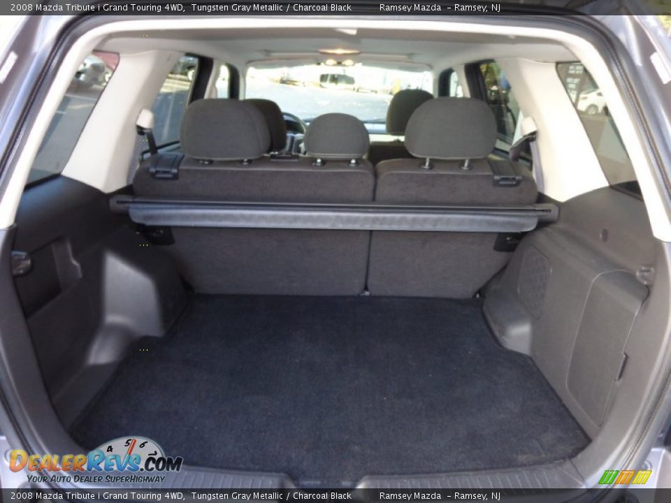 2008 Mazda Tribute i Grand Touring 4WD Tungsten Gray Metallic / Charcoal Black Photo #14