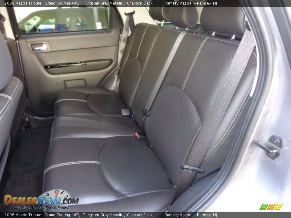 2008 Mazda Tribute i Grand Touring 4WD Tungsten Gray Metallic / Charcoal Black Photo #16