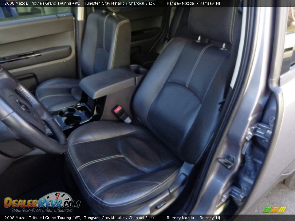 2008 Mazda Tribute i Grand Touring 4WD Tungsten Gray Metallic / Charcoal Black Photo #18