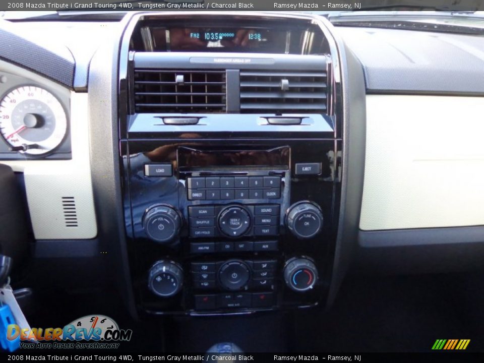 2008 Mazda Tribute i Grand Touring 4WD Tungsten Gray Metallic / Charcoal Black Photo #25