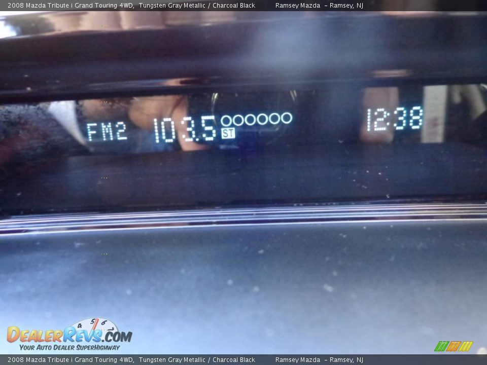 2008 Mazda Tribute i Grand Touring 4WD Tungsten Gray Metallic / Charcoal Black Photo #26
