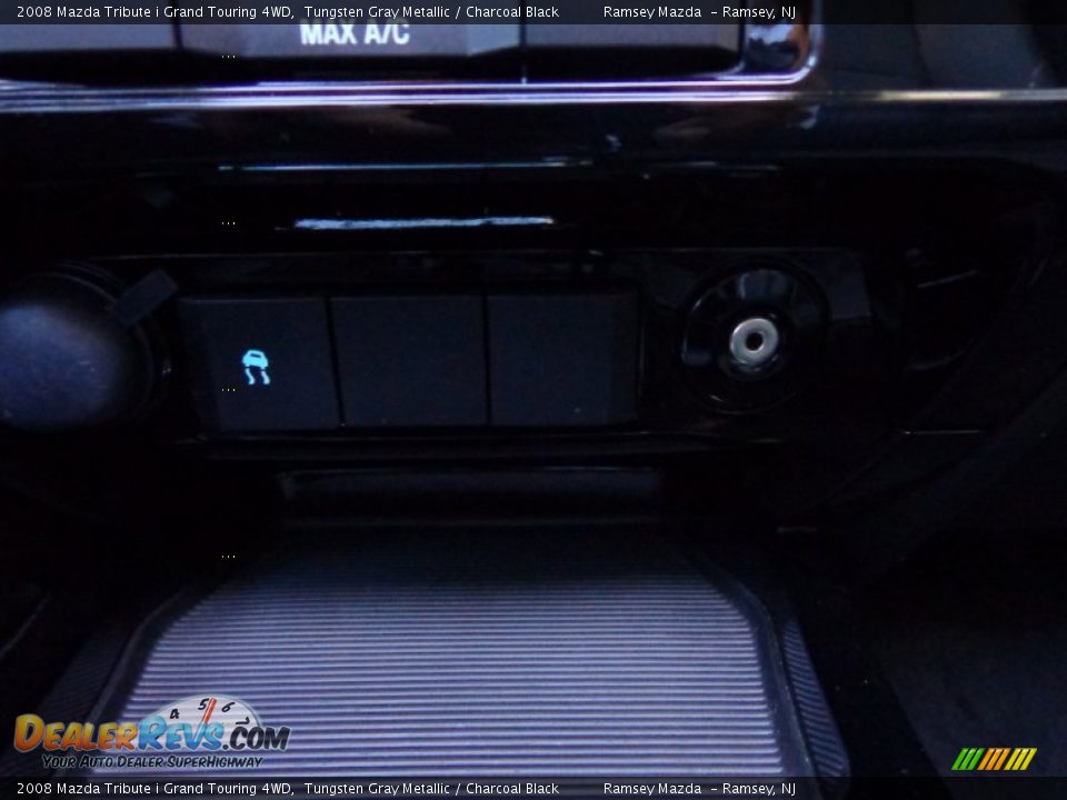 2008 Mazda Tribute i Grand Touring 4WD Tungsten Gray Metallic / Charcoal Black Photo #28