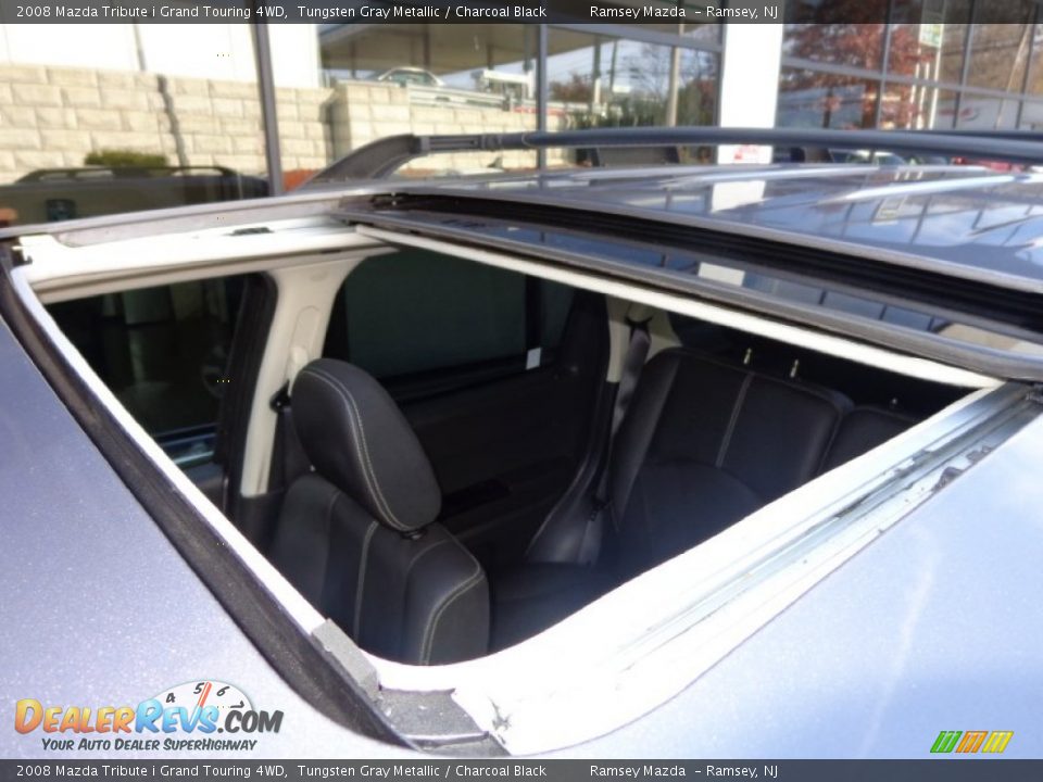 2008 Mazda Tribute i Grand Touring 4WD Tungsten Gray Metallic / Charcoal Black Photo #30