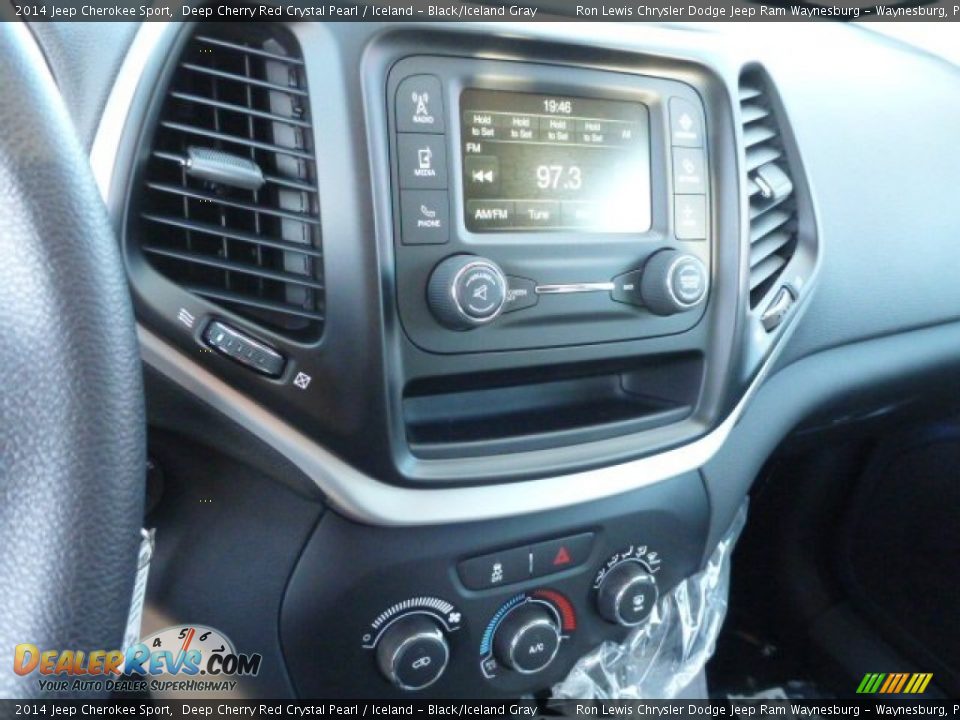 2014 Jeep Cherokee Sport Deep Cherry Red Crystal Pearl / Iceland - Black/Iceland Gray Photo #19