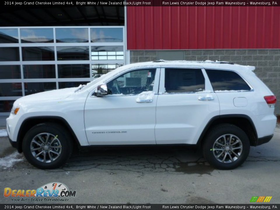 2014 Jeep Grand Cherokee Limited 4x4 Bright White / New Zealand Black/Light Frost Photo #2