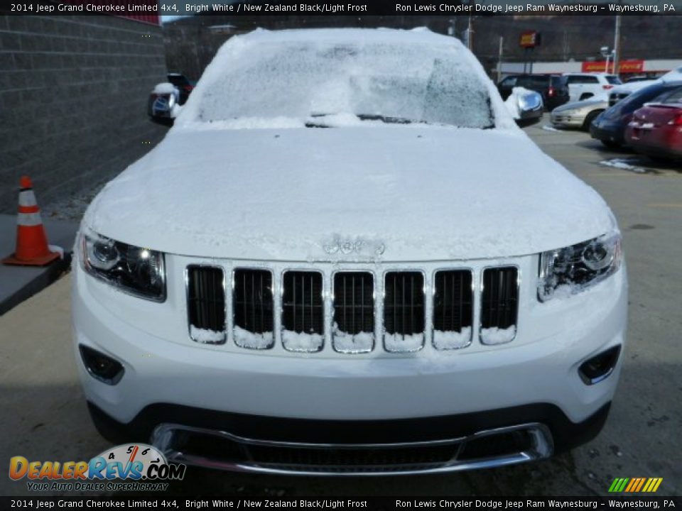 2014 Jeep Grand Cherokee Limited 4x4 Bright White / New Zealand Black/Light Frost Photo #7