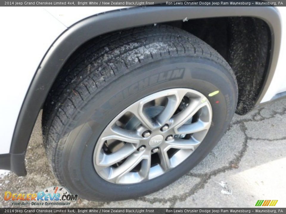 2014 Jeep Grand Cherokee Limited 4x4 Bright White / New Zealand Black/Light Frost Photo #8