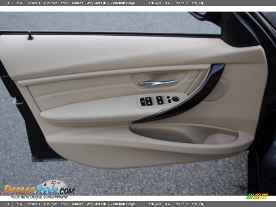 2013 BMW 3 Series 328i xDrive Sedan Mineral Grey Metallic / Venetian Beige Photo #8