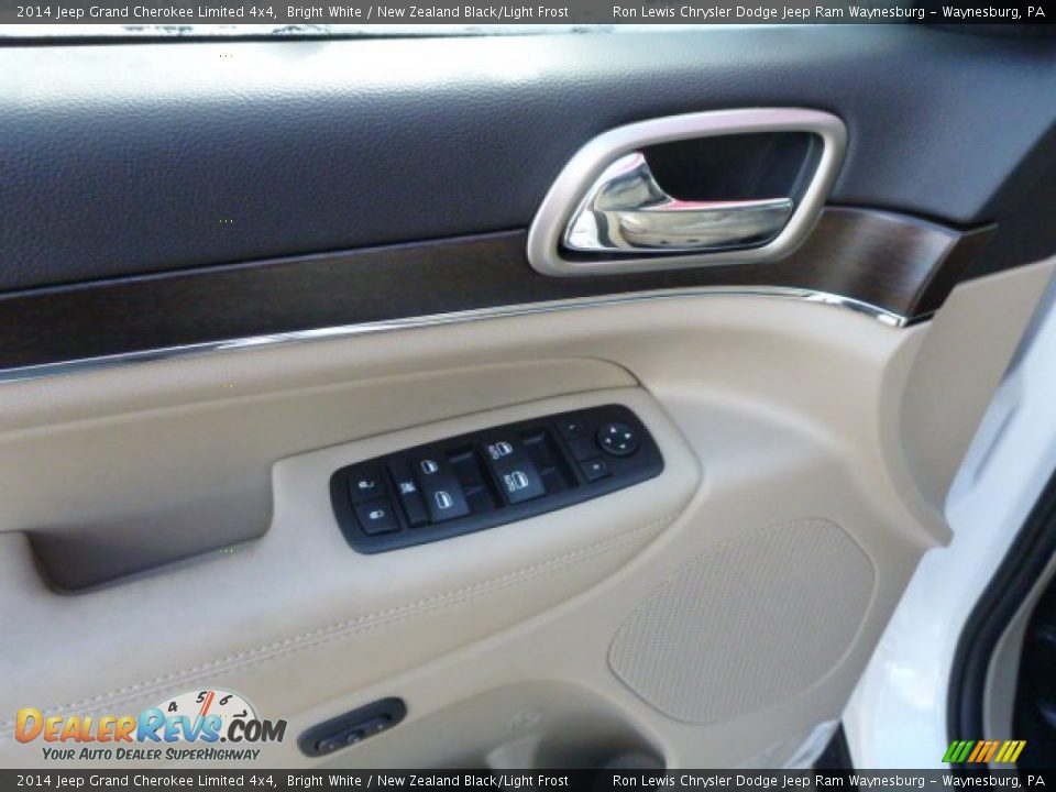 2014 Jeep Grand Cherokee Limited 4x4 Bright White / New Zealand Black/Light Frost Photo #13