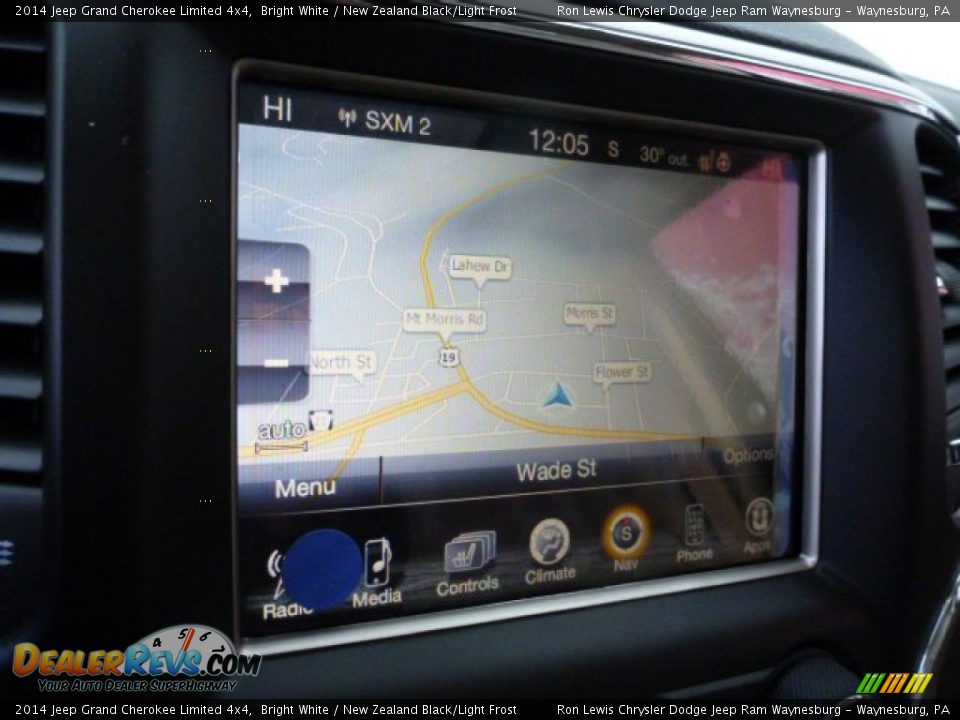 2014 Jeep Grand Cherokee Limited 4x4 Bright White / New Zealand Black/Light Frost Photo #17