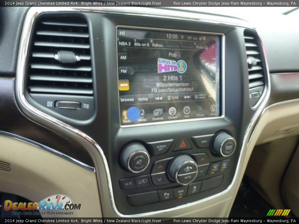 2014 Jeep Grand Cherokee Limited 4x4 Bright White / New Zealand Black/Light Frost Photo #19