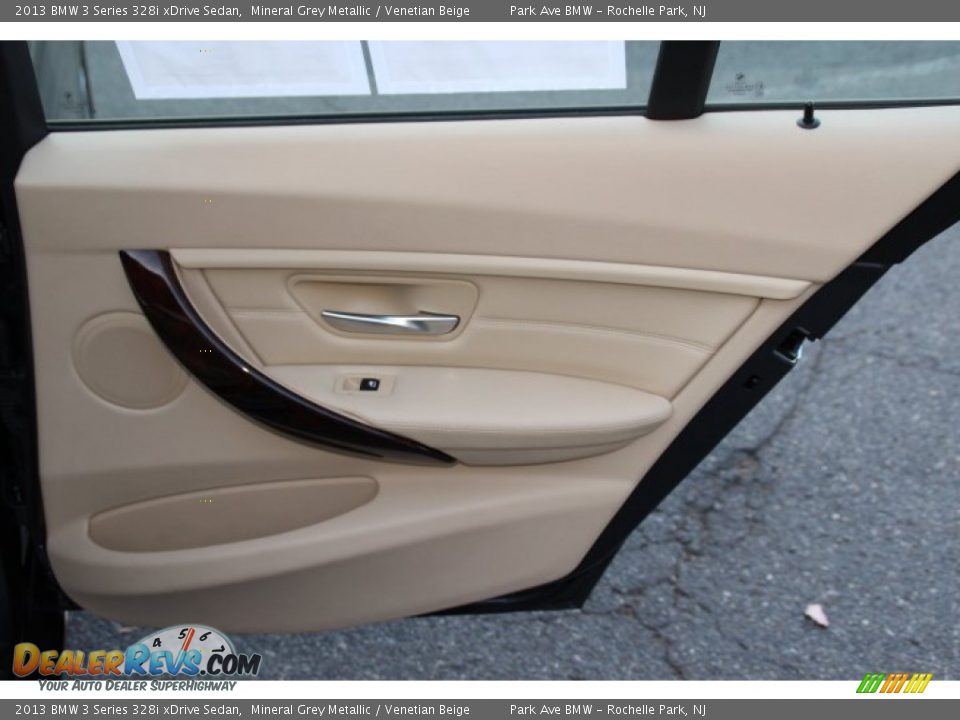 2013 BMW 3 Series 328i xDrive Sedan Mineral Grey Metallic / Venetian Beige Photo #22