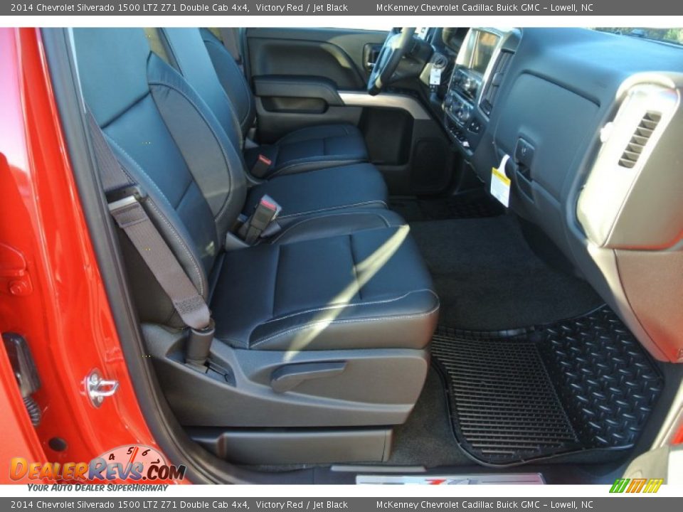 2014 Chevrolet Silverado 1500 LTZ Z71 Double Cab 4x4 Victory Red / Jet Black Photo #17