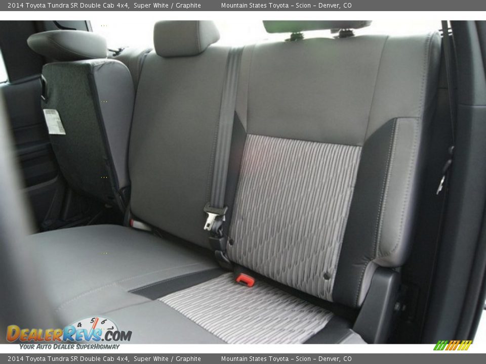 2014 Toyota Tundra SR Double Cab 4x4 Super White / Graphite Photo #7