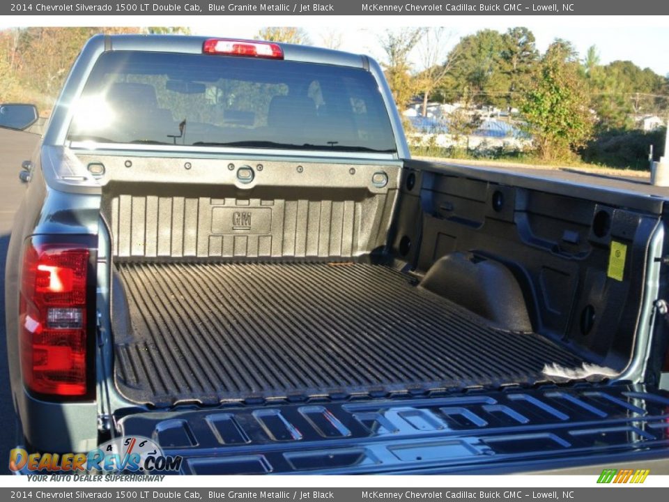 2014 Chevrolet Silverado 1500 LT Double Cab Blue Granite Metallic / Jet Black Photo #15