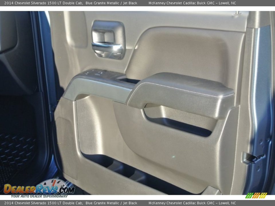 2014 Chevrolet Silverado 1500 LT Double Cab Blue Granite Metallic / Jet Black Photo #17