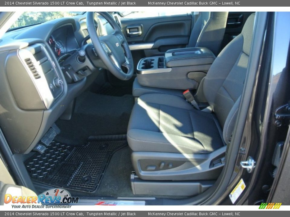 2014 Chevrolet Silverado 1500 LT Crew Cab Tungsten Metallic / Jet Black Photo #8
