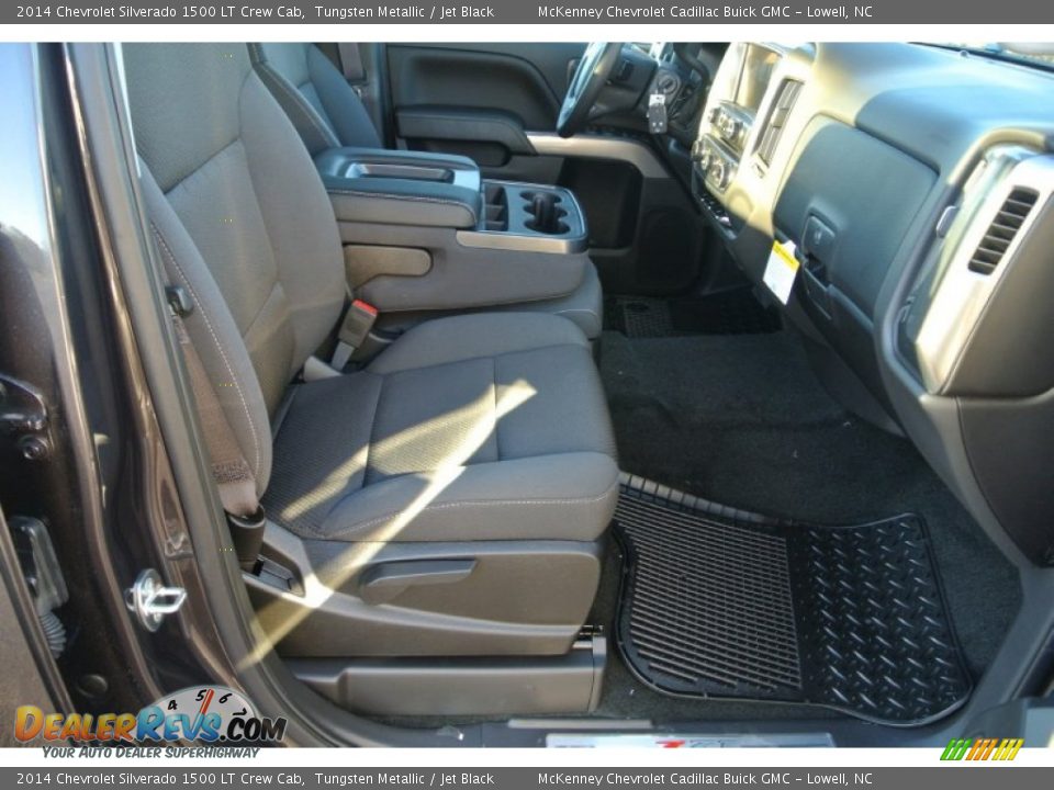 2014 Chevrolet Silverado 1500 LT Crew Cab Tungsten Metallic / Jet Black Photo #16