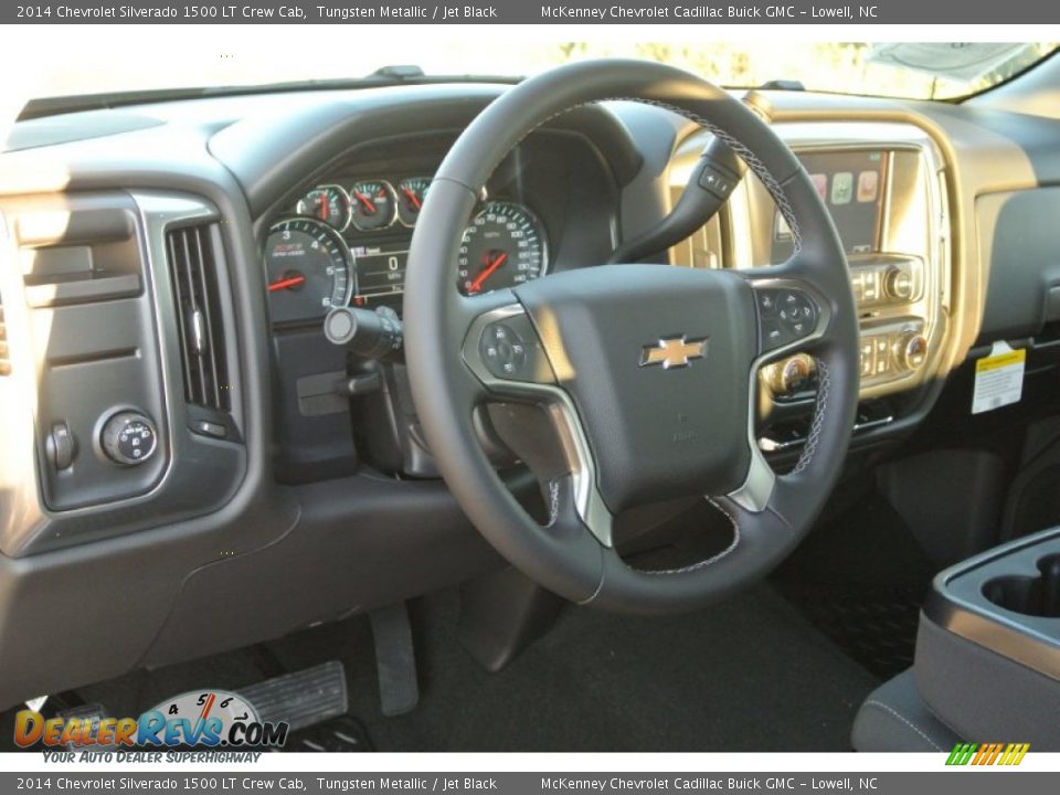 2014 Chevrolet Silverado 1500 LT Crew Cab Tungsten Metallic / Jet Black Photo #20