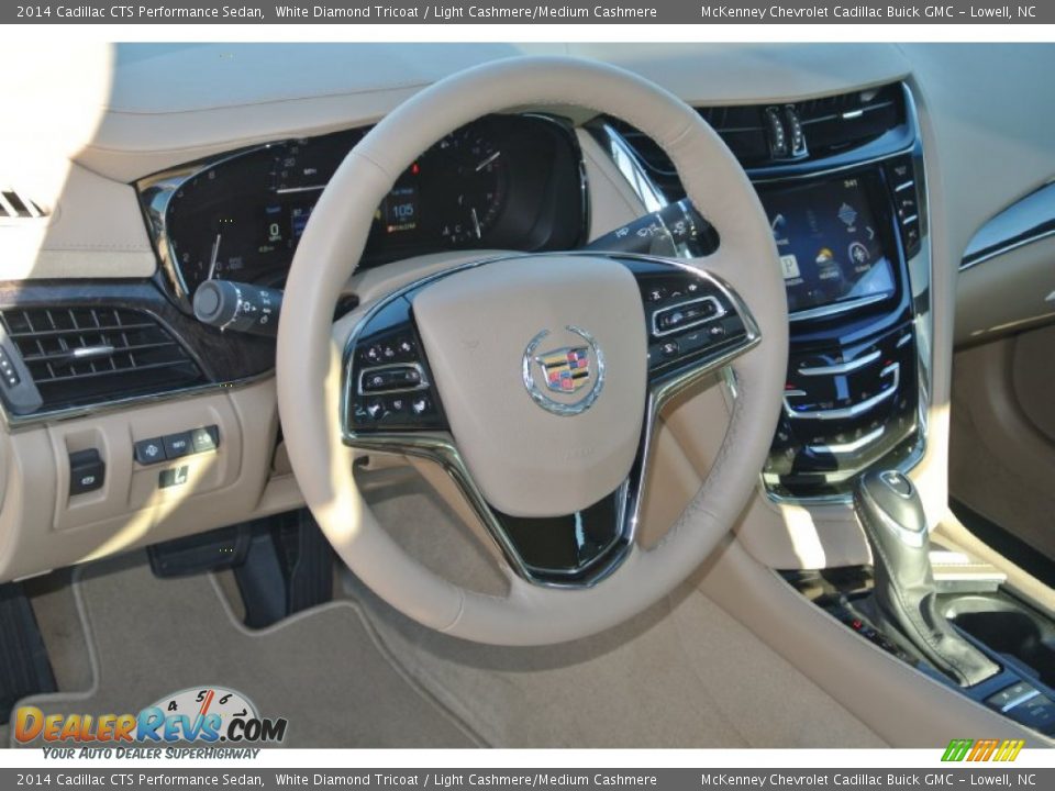 2014 Cadillac CTS Performance Sedan Steering Wheel Photo #23