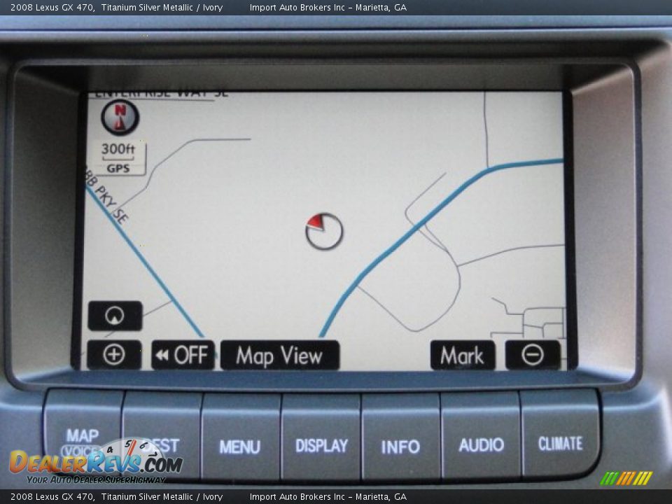 2008 Lexus GX 470 Titanium Silver Metallic / Ivory Photo #20