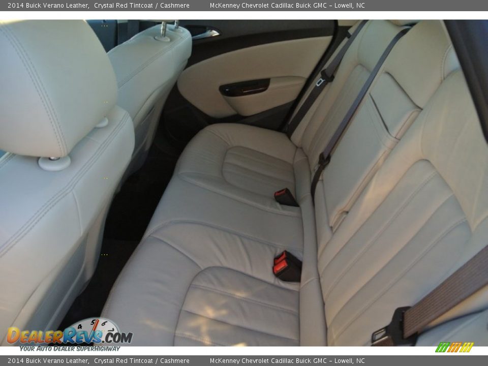 2014 Buick Verano Leather Crystal Red Tintcoat / Cashmere Photo #15