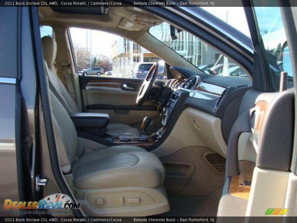 2011 Buick Enclave CXL AWD Cocoa Metallic / Cashmere/Cocoa Photo #8