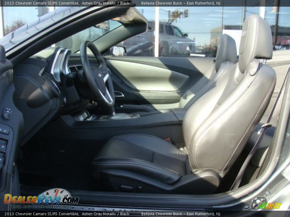 2013 Chevrolet Camaro SS/RS Convertible Ashen Gray Metallic / Black Photo #8