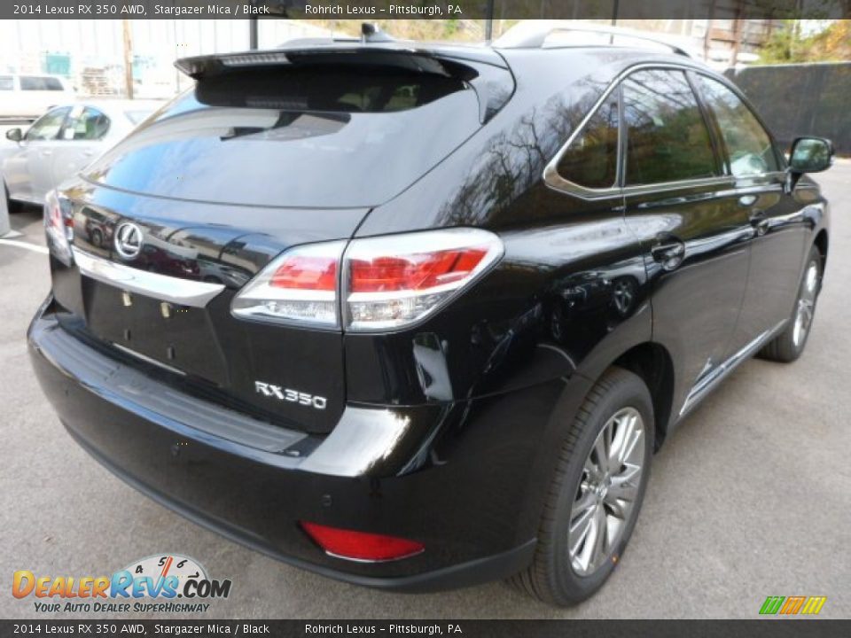 2014 Lexus RX 350 AWD Stargazer Mica / Black Photo #4
