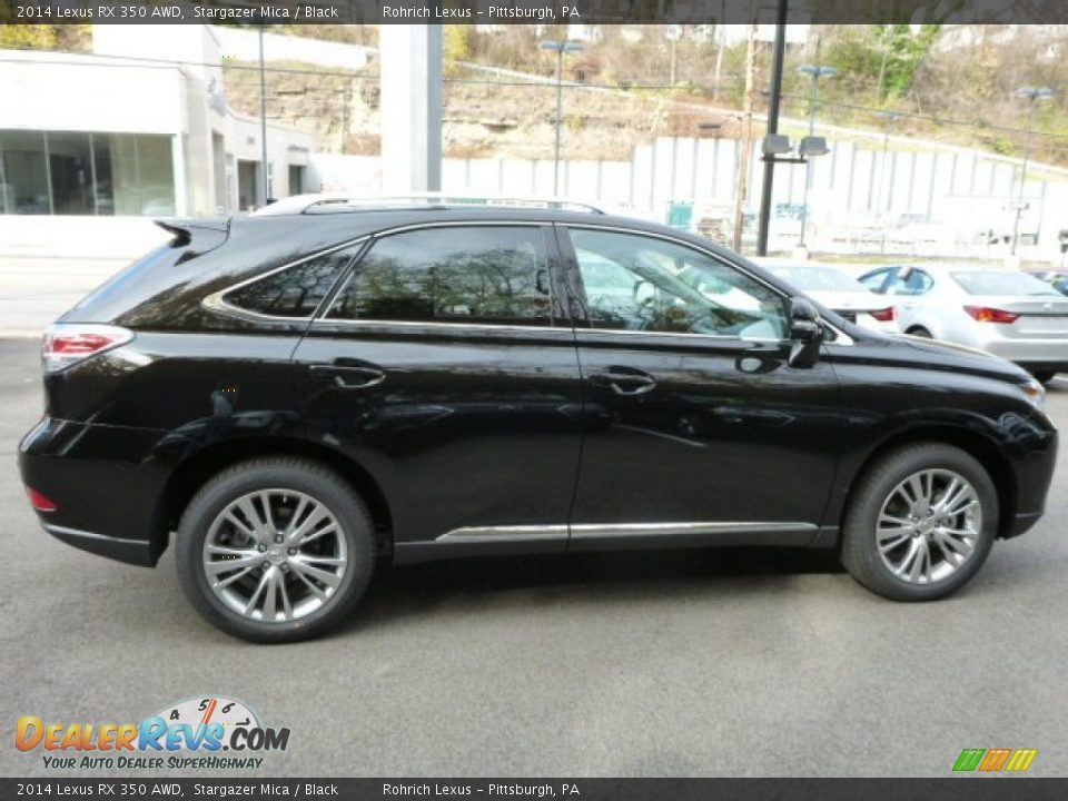 2014 Lexus RX 350 AWD Stargazer Mica / Black Photo #5
