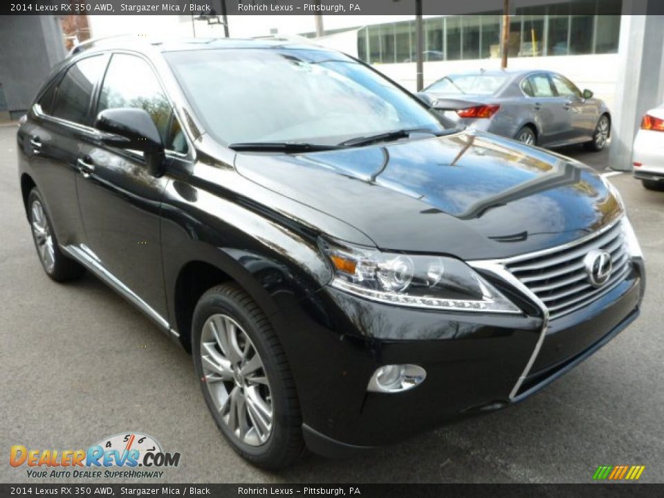 2014 Lexus RX 350 AWD Stargazer Mica / Black Photo #6