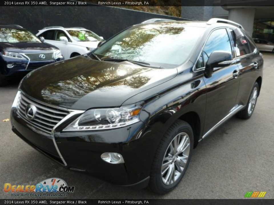 2014 Lexus RX 350 AWD Stargazer Mica / Black Photo #8