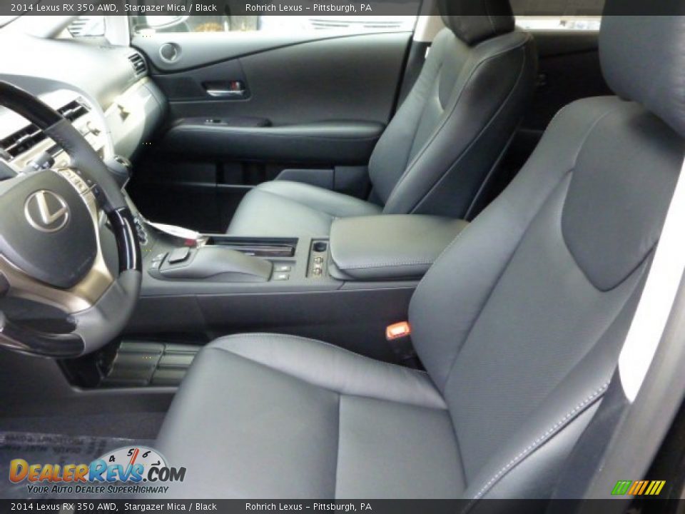 2014 Lexus RX 350 AWD Stargazer Mica / Black Photo #13