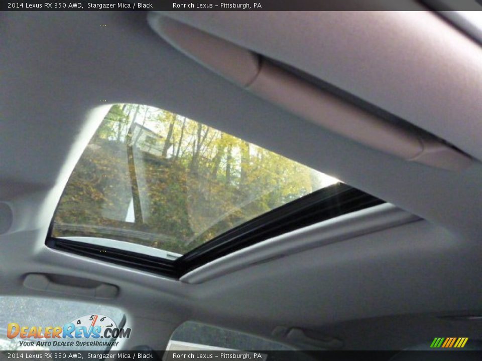 2014 Lexus RX 350 AWD Stargazer Mica / Black Photo #15