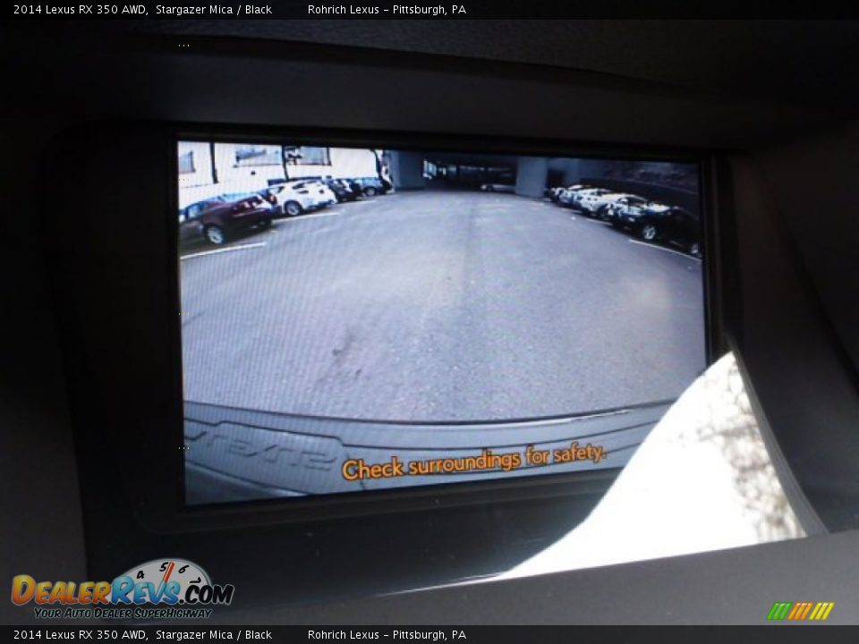 2014 Lexus RX 350 AWD Stargazer Mica / Black Photo #17