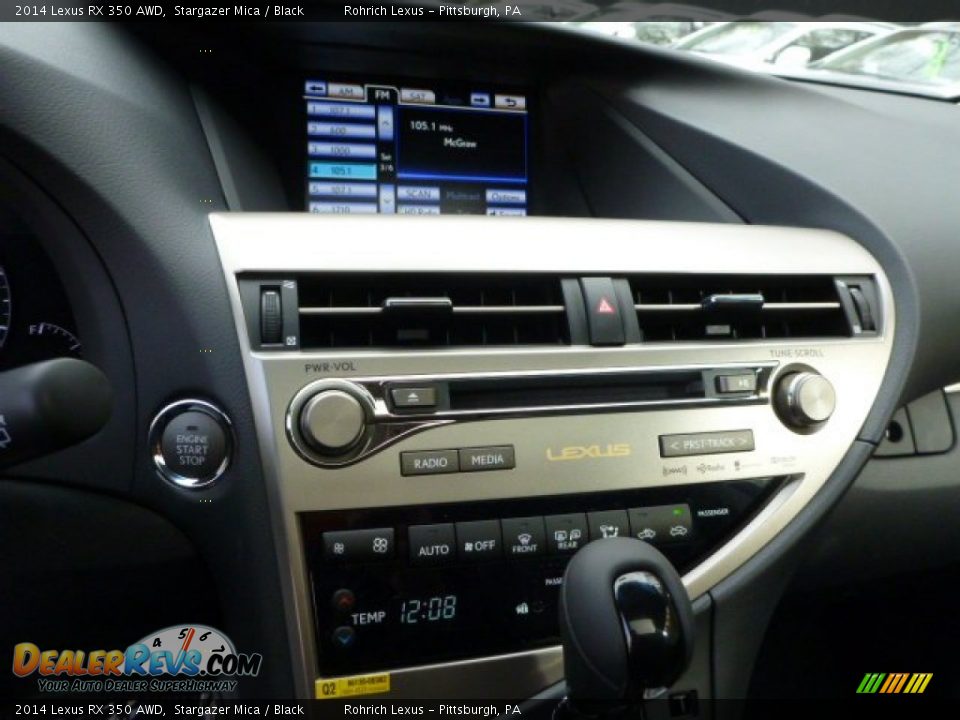 2014 Lexus RX 350 AWD Stargazer Mica / Black Photo #18
