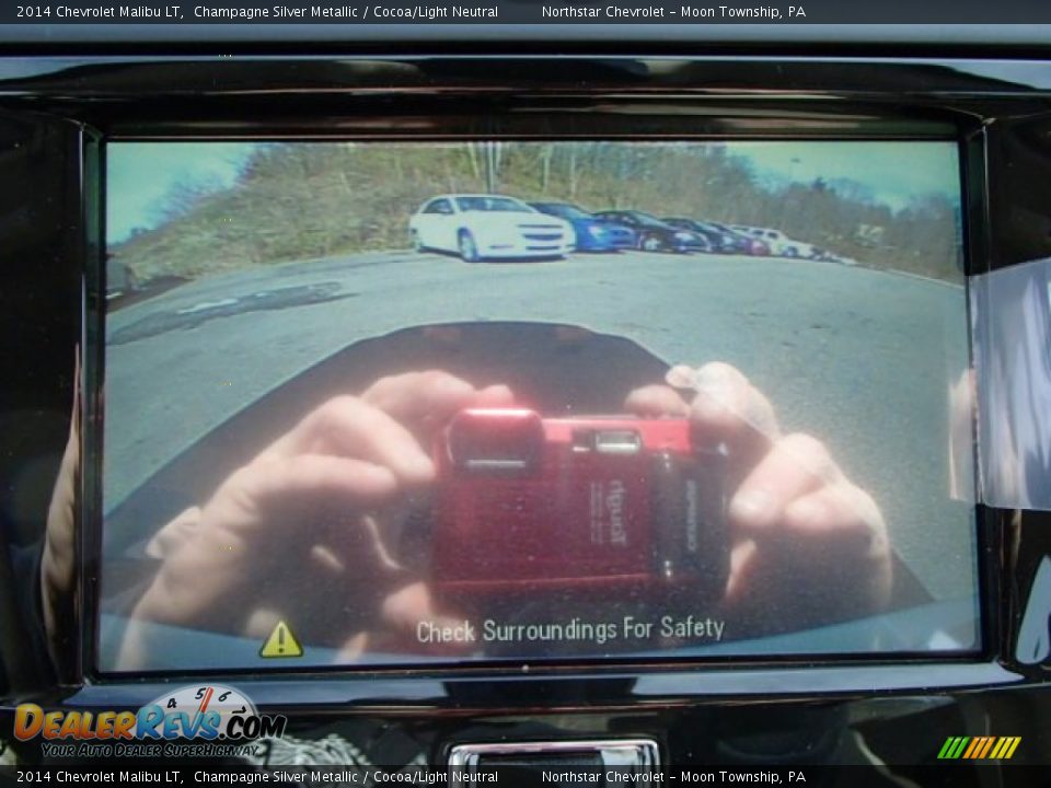 2014 Chevrolet Malibu LT Champagne Silver Metallic / Cocoa/Light Neutral Photo #16