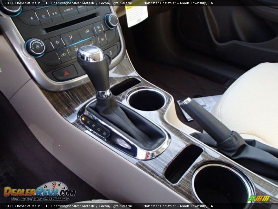 2014 Chevrolet Malibu LT Champagne Silver Metallic / Cocoa/Light Neutral Photo #17