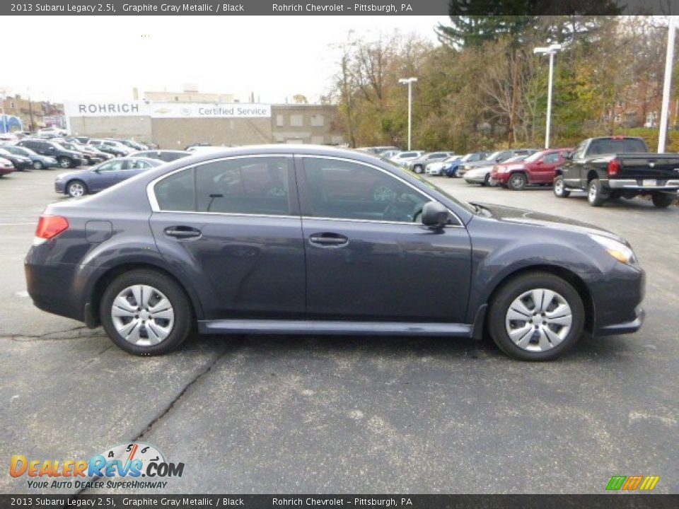 2013 Subaru Legacy 2.5i Graphite Gray Metallic / Black Photo #2