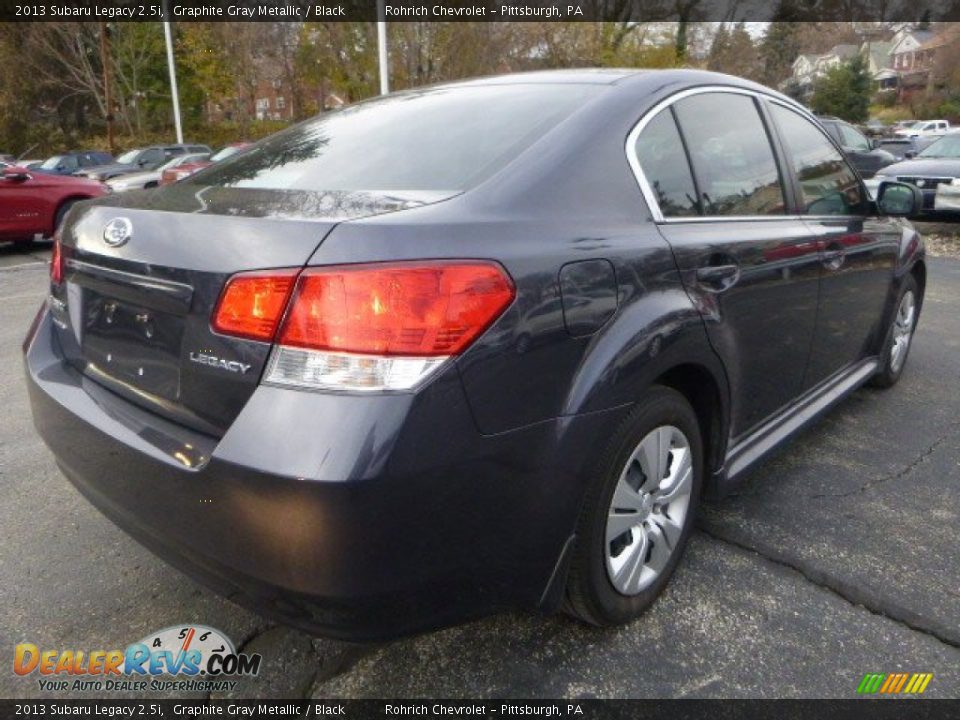 2013 Subaru Legacy 2.5i Graphite Gray Metallic / Black Photo #3