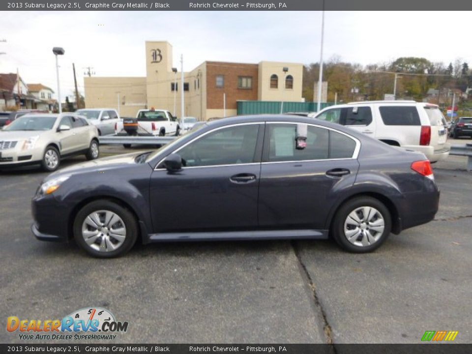 2013 Subaru Legacy 2.5i Graphite Gray Metallic / Black Photo #6