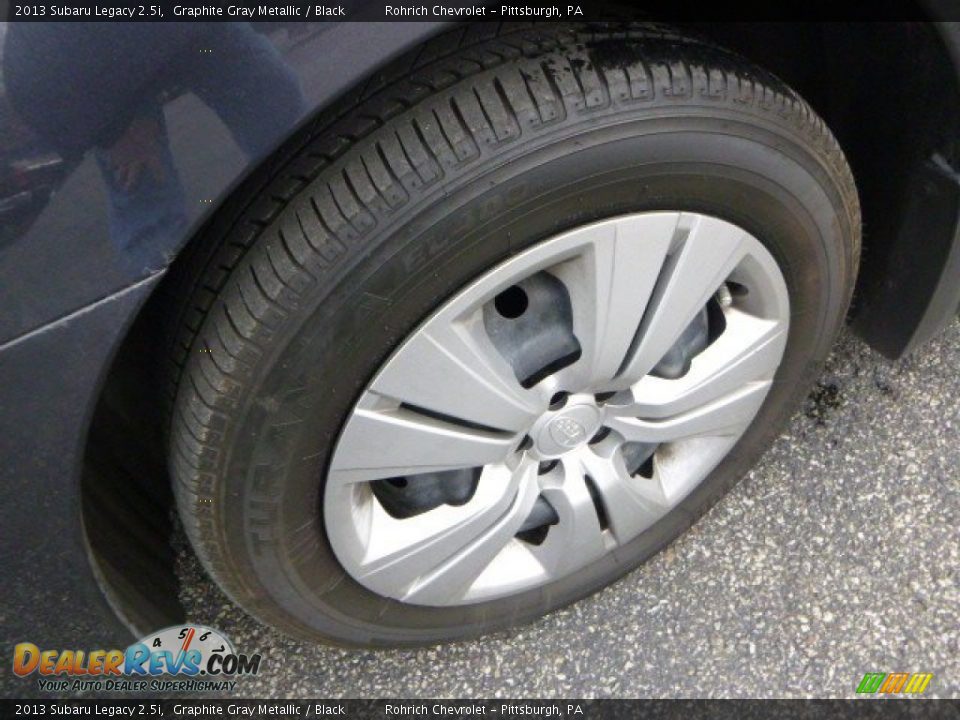 2013 Subaru Legacy 2.5i Graphite Gray Metallic / Black Photo #9