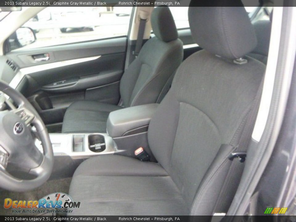 2013 Subaru Legacy 2.5i Graphite Gray Metallic / Black Photo #10