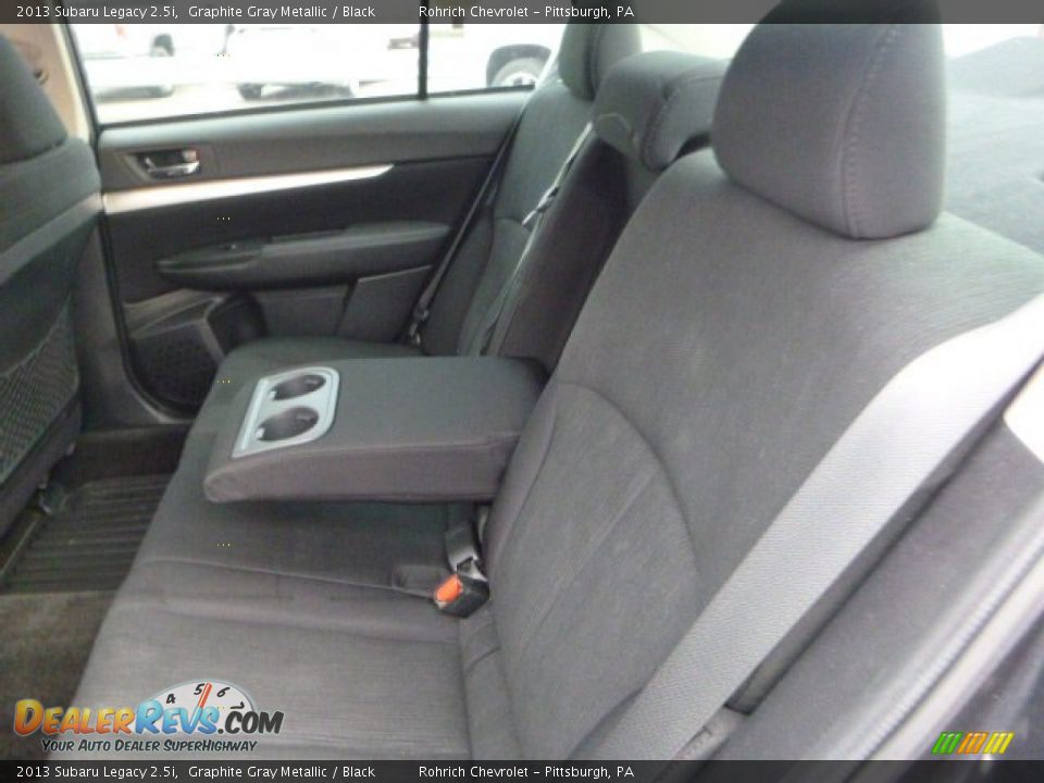 2013 Subaru Legacy 2.5i Graphite Gray Metallic / Black Photo #11