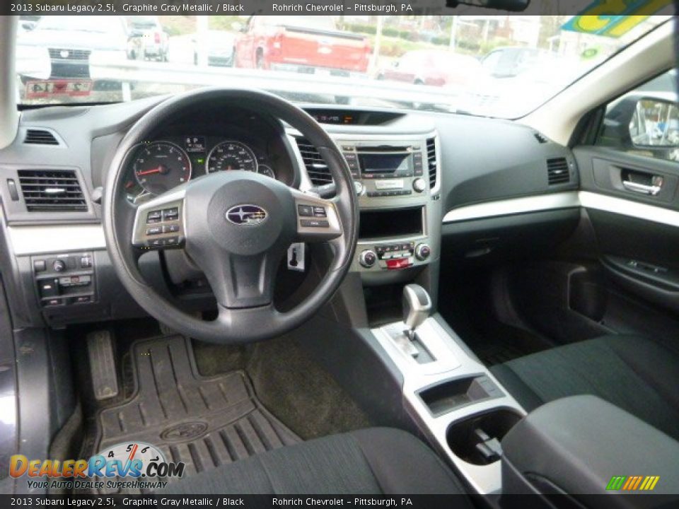 2013 Subaru Legacy 2.5i Graphite Gray Metallic / Black Photo #12