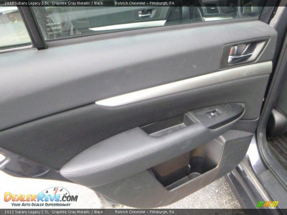 2013 Subaru Legacy 2.5i Graphite Gray Metallic / Black Photo #13