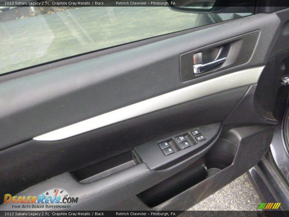 2013 Subaru Legacy 2.5i Graphite Gray Metallic / Black Photo #14
