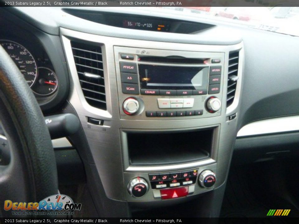2013 Subaru Legacy 2.5i Graphite Gray Metallic / Black Photo #18