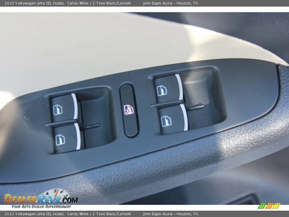 2013 Volkswagen Jetta SEL Sedan Candy White / 2 Tone Black/Cornsilk Photo #17